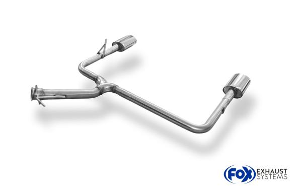 Endrohrsystem rechts/links passend auf original Endschalldämpfer - 140x90 Typ 32 rechts/links passend für: Lexus RX GYL ab 2009